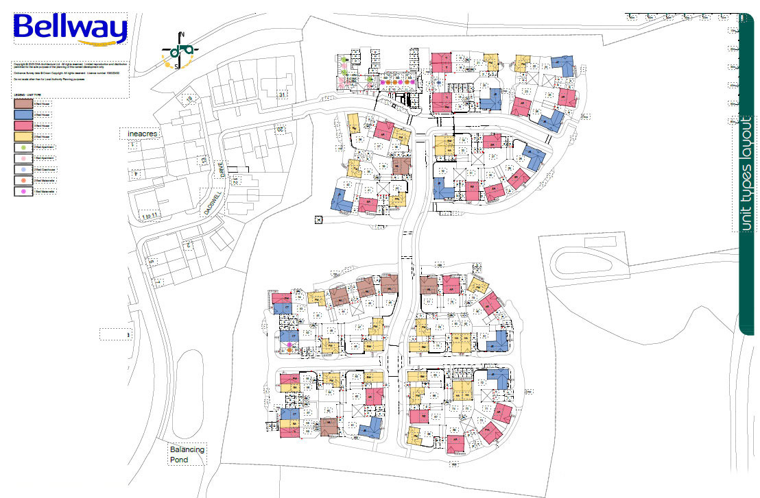 Tenure Plan - Elmfield Green, Billingshurt